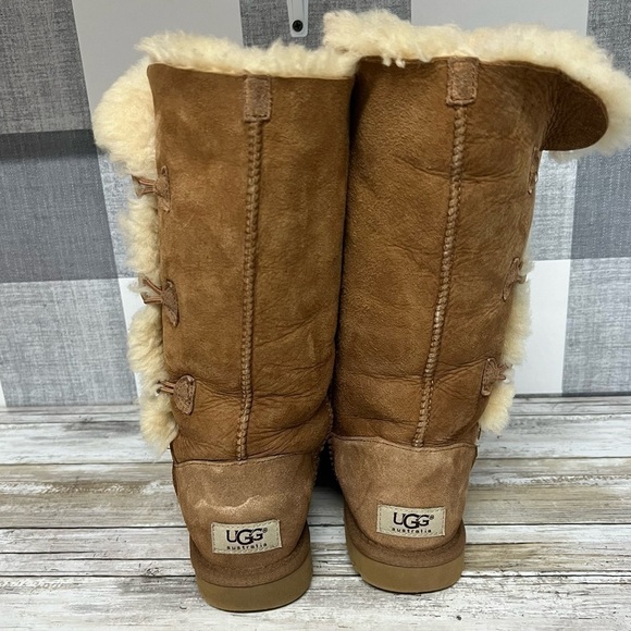 UGG Bailey Button Triplet Shearling Tall Boot - Picture 6 of 16